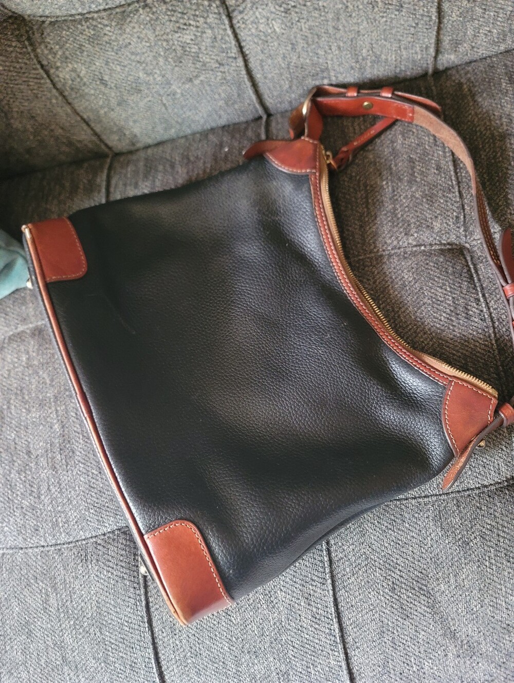 Dooney & Bourke Pebble Grain Leather Hobo - Picture 15 of 16